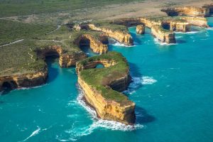 skały u brzegów Australii