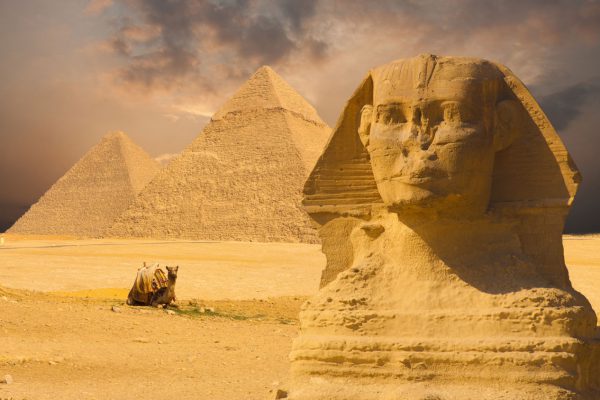 Piramidy w egipcie Kair