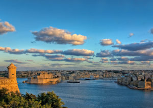 Panarama obejmująca Maltę, Grand Harbour