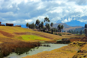Przepiękna panorama, Peru, Andy